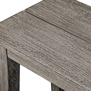   Modern European furniture - Rustic Gray Mahogany Bench - www.oroa.com | Oroa.com
