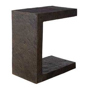   Golden Bronze Indoor/Outdoor Side Table | Oroa.com