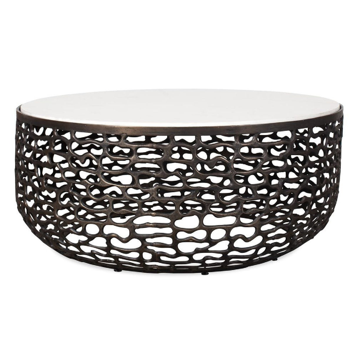   Modern European furniture - Bronze Base Indoor/Outdoor Coffee Table - www.oroa.com | Oroa.com