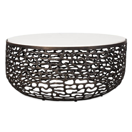   Modern European furniture - Bronze Base Indoor/Outdoor Coffee Table - www.oroa.com | Oroa.com