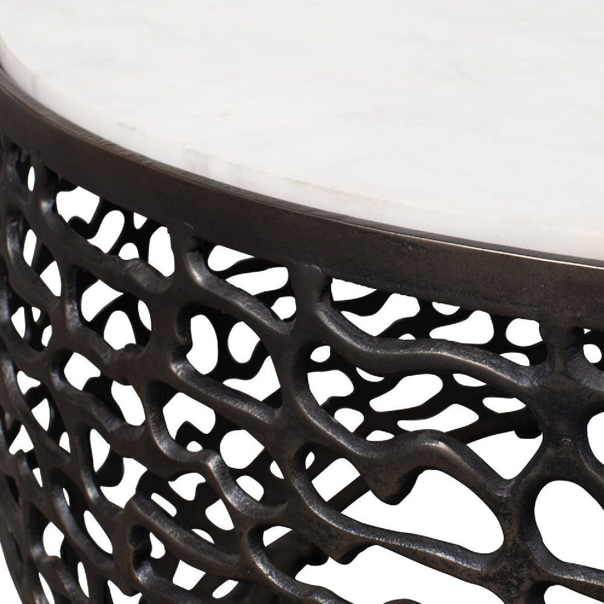   Modern European furniture - Bronze Base Indoor/Outdoor Coffee Table - www.oroa.com | Oroa.com