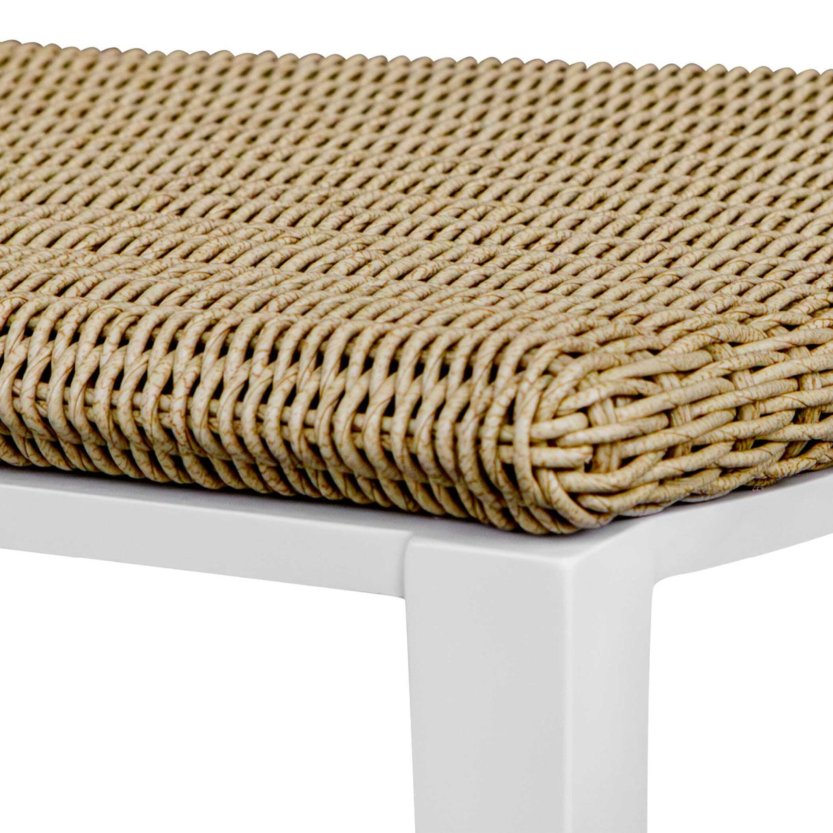   White Aluminum Outdoor Dining Chair | Oroa.com