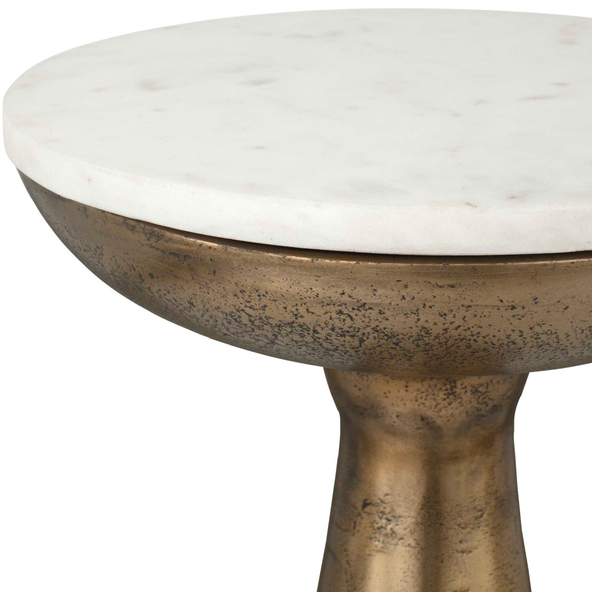   Modern European furniture - Antique Brass Indoor/Outdoor Drink Table - www.oroa.com | Oroa.com