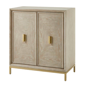   Modern European furniture - Cerused Oak 2-Door Cabinet - www.oroa.com | Oroa.com