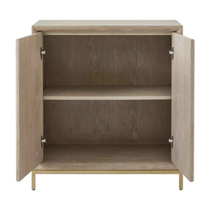   Modern European furniture - Cerused Oak 2-Door Cabinet - www.oroa.com | Oroa.com