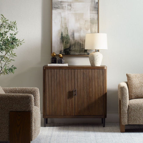   Modern European furniture - Wooden Tambour 2-Door Cabinet - www.oroa.com | Oroa.com