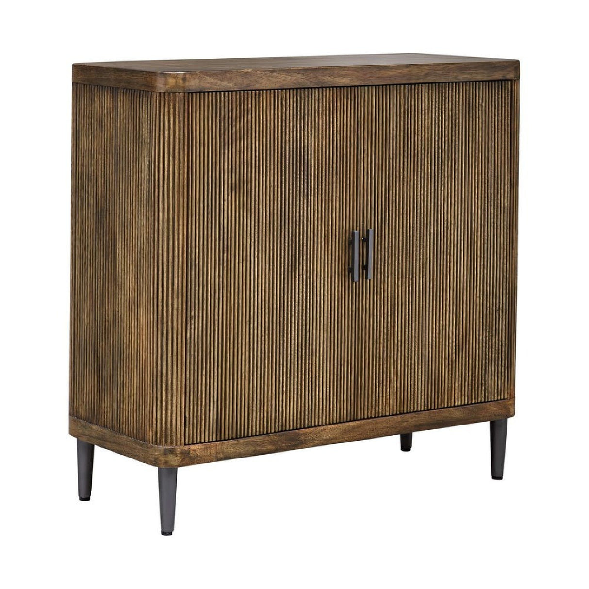   Modern European furniture - Wooden Tambour 2-Door Cabinet - www.oroa.com | Oroa.com