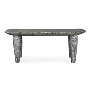   Hand-Carved Suar Wood Bench | Oroa.com