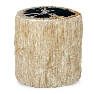   Modern European furniture - Petrified Wood Indoor/Outdoor Accent Table - www.oroa.com | Oroa.com