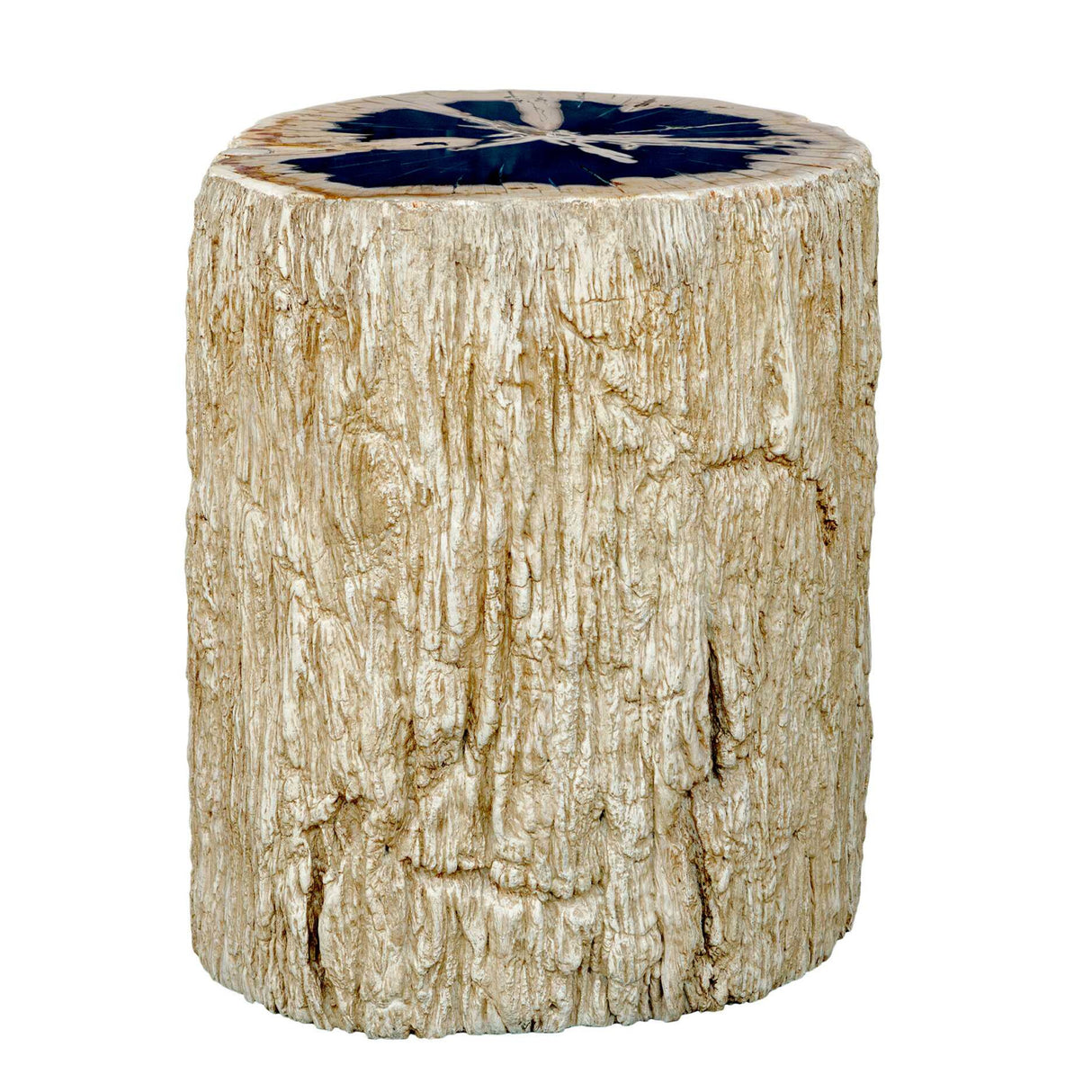   Modern European furniture - Petrified Wood Indoor/Outdoor Accent Table - www.oroa.com | Oroa.com