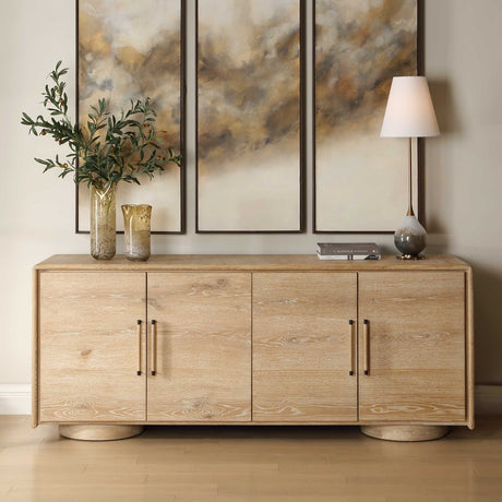   Modern European furniture - 4-Door Oak Cabinet - www.oroa.com | Oroa.com