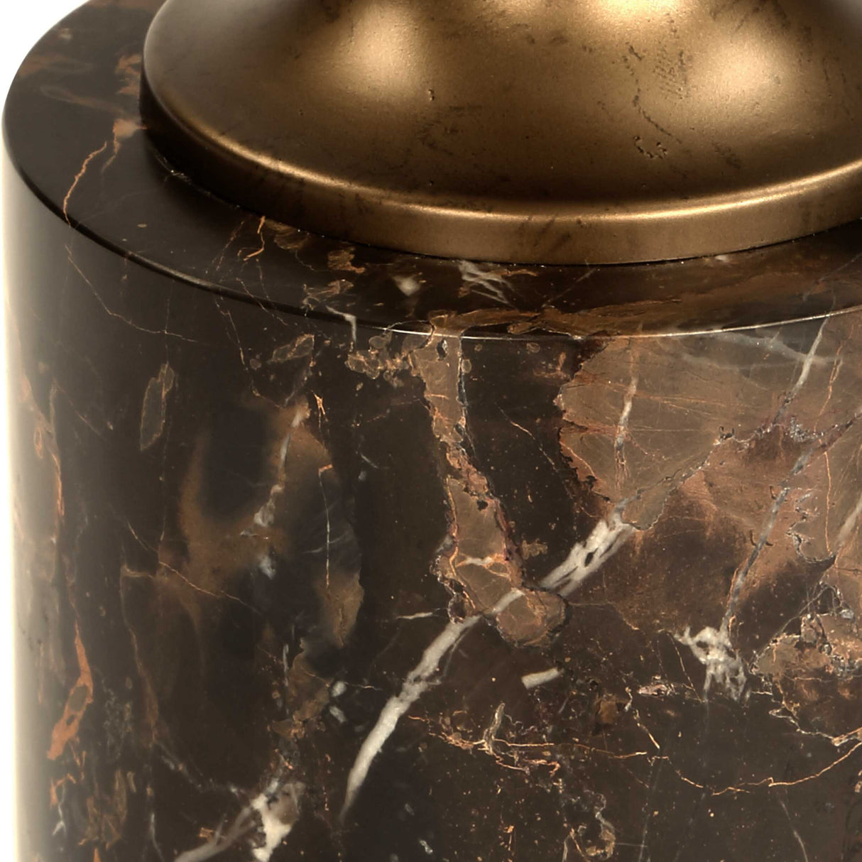   Modern European furniture - Black Marble Pedestal Drink Table - www.oroa.com | Oroa.com