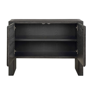   Modern European furniture - Elm Wood 2-Door Cabinet - www.oroa.com | Oroa.com