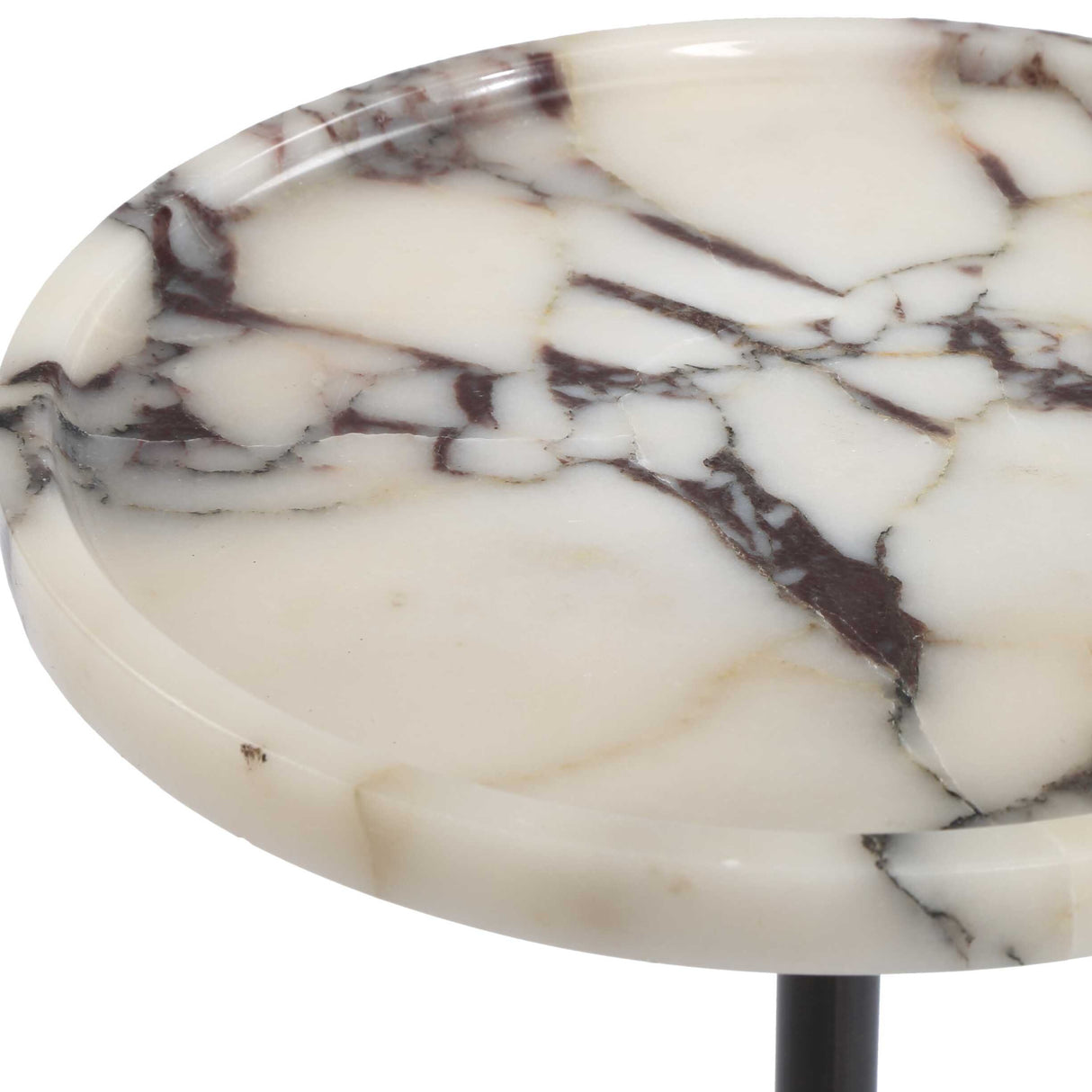   Modern European furniture - White Marble Round Drink Table - www.oroa.com | Oroa.com