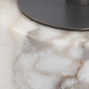   Modern European furniture - White Marble Round Drink Table - www.oroa.com | Oroa.com