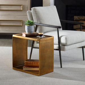   Modern European furniture - Round Glass Side Table - www.oroa.com | Oroa.com