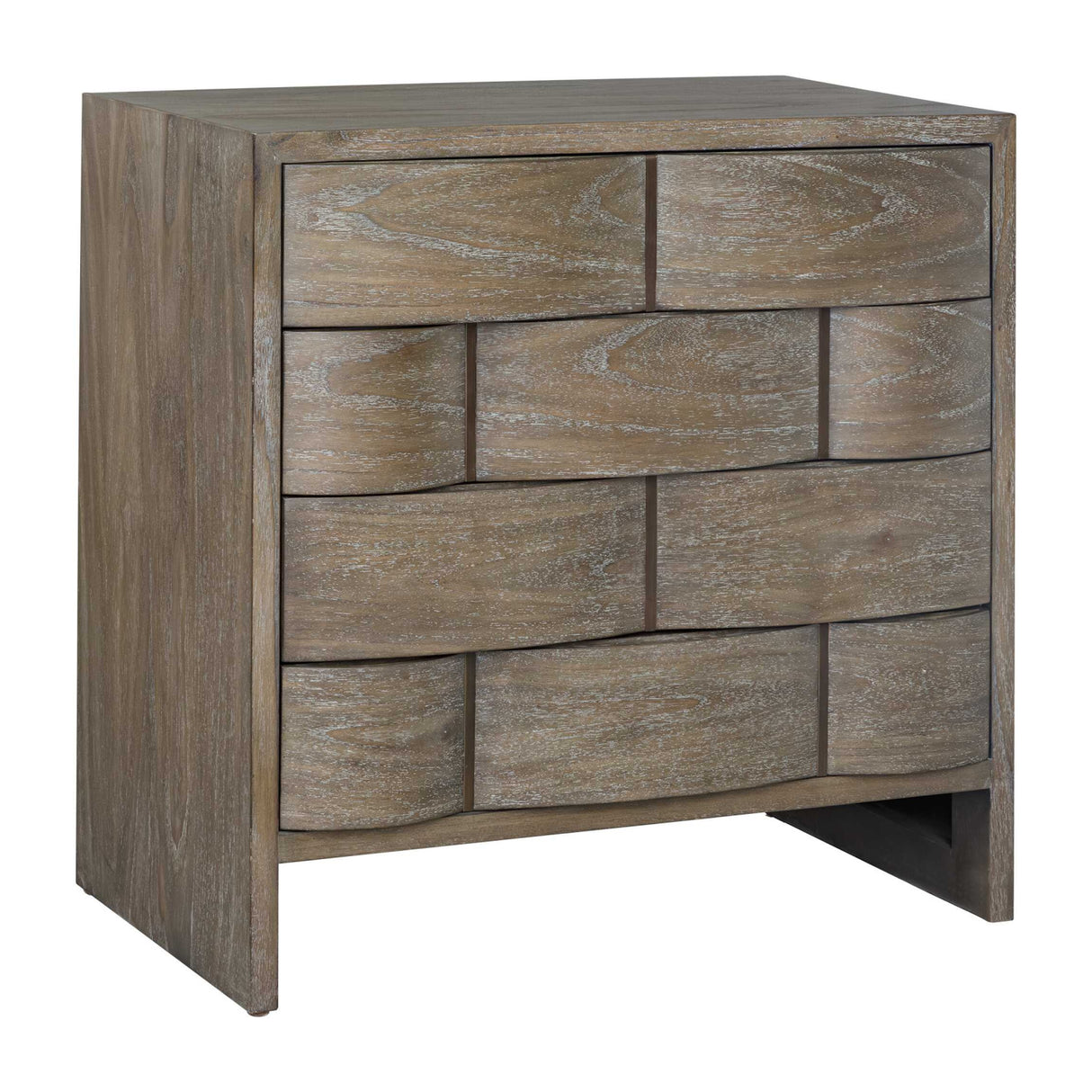   Modern European furniture - Brown Wooden 4-Drawer Chest - www.oroa.com | Oroa.com