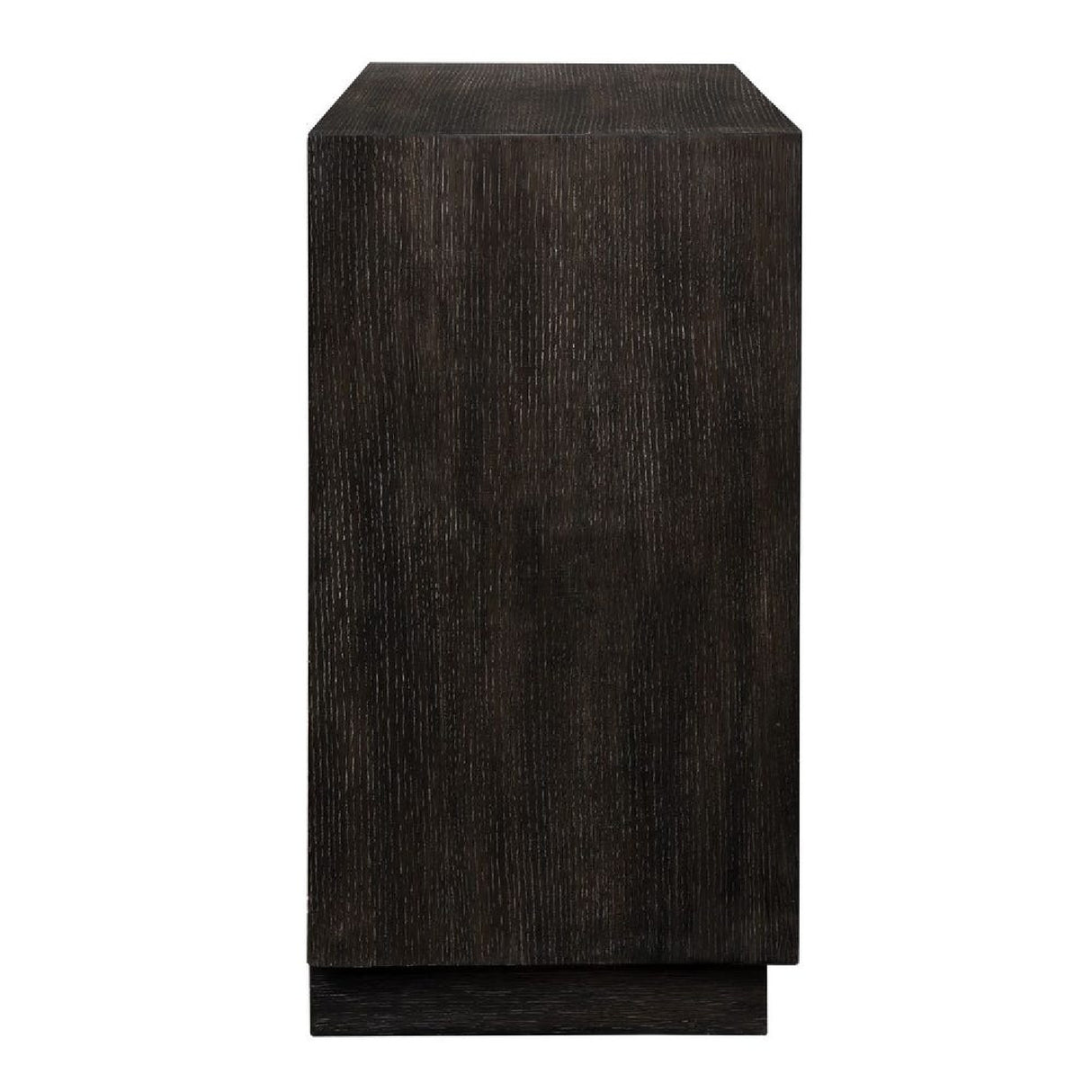   Modern European furniture - Black Oak Chevron 3-Drawer Chest - www.oroa.com | Oroa.com