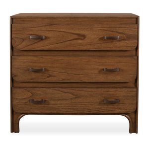   Modern European furniture - Rustic Wooden 3-Drawer Chest - www.oroa.com | Oroa.com