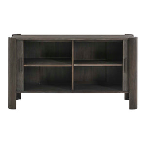   Modern European furniture - Gray Wooden Sliding Door Cabinet - www.oroa.com | Oroa.com