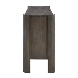   Modern European furniture - Gray Wooden Sliding Door Cabinet - www.oroa.com | Oroa.com