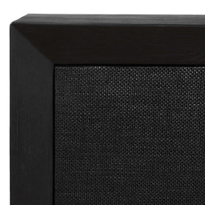   Modern European furniture - Black Grasscloth 4-Door Cabinet - www.oroa.com | Oroa.com