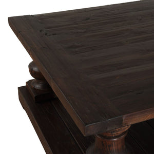   Dark Fir Wood Coffee Table | Oroa.com