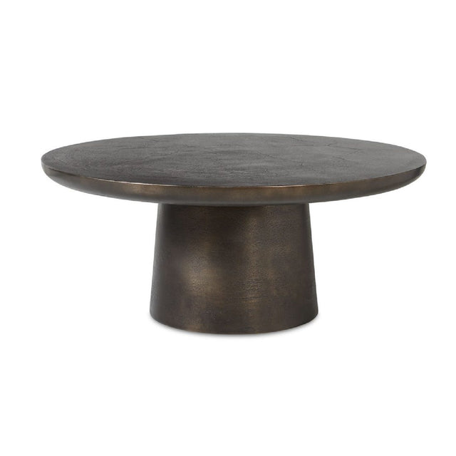 Modern European furniture - Golden Bronze Indoor/Outdoor Coffee Table - www.oroa.com