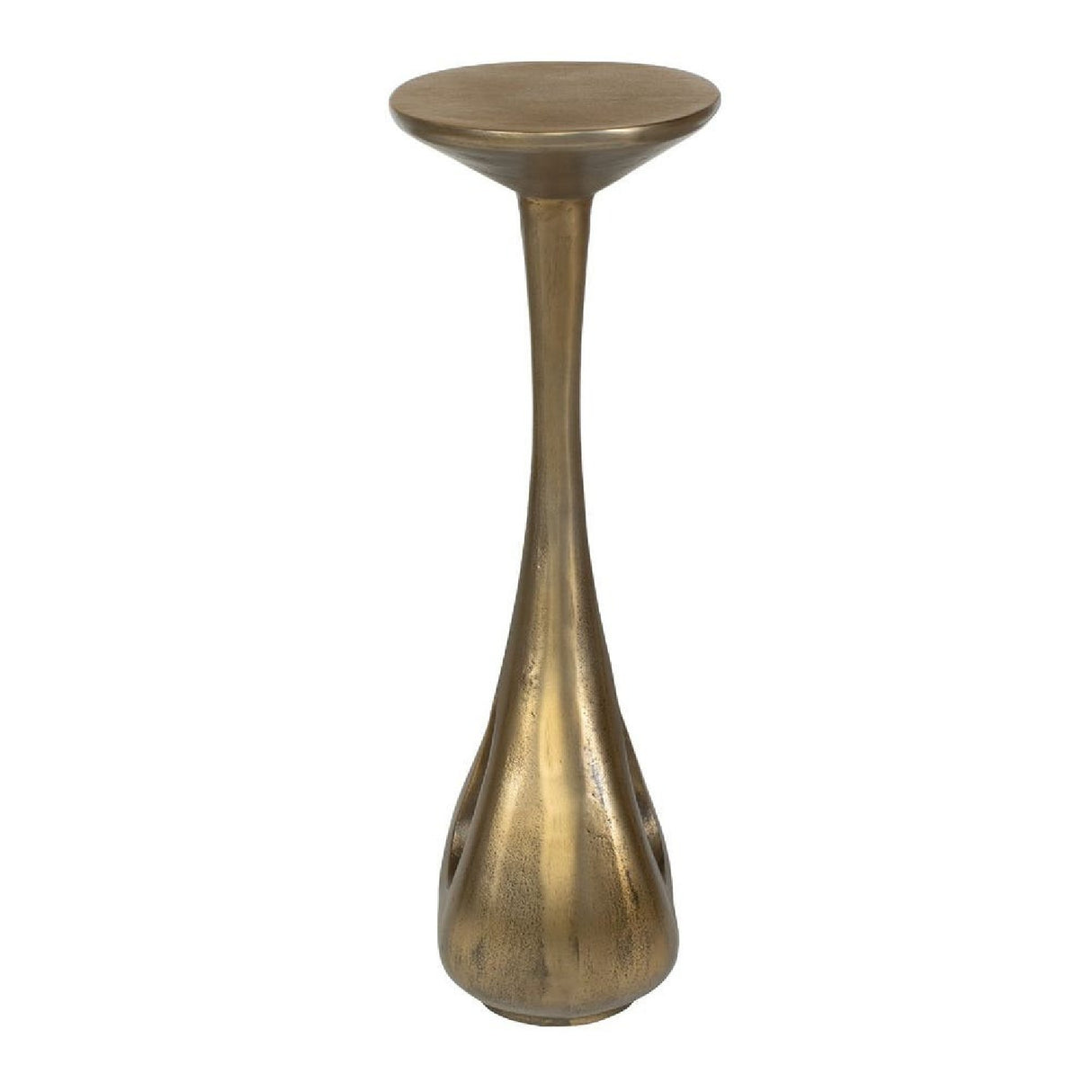   Modern European furniture - Antique Brass Indoor/Outdoor Accent Table - www.oroa.com | Oroa.com