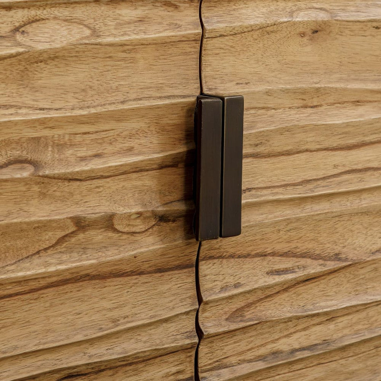   Modern European furniture - Carved Mindi Wood 4-Door Cabinet - www.oroa.com | Oroa.com