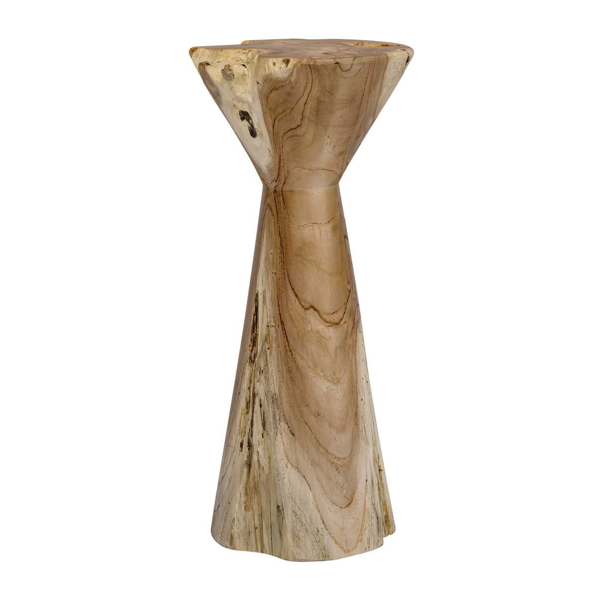   Hourglass Teak Indoor/Outdoor Drink Table | Oroa.com