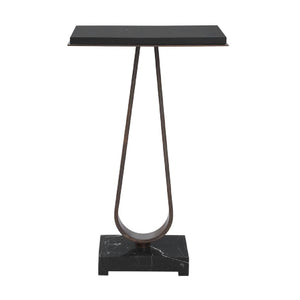   Modern European furniture - Black Marble Side Table - www.oroa.com | Oroa.com