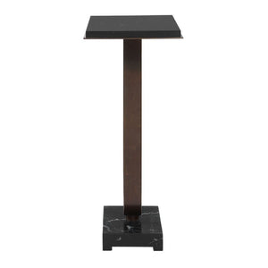   Modern European furniture - Black Marble Side Table - www.oroa.com | Oroa.com