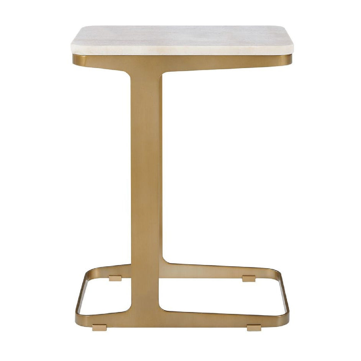   Modern European furniture - White Marble End Table - www.oroa.com | Oroa.com