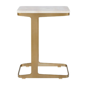   Modern European furniture - White Marble End Table - www.oroa.com | Oroa.com
