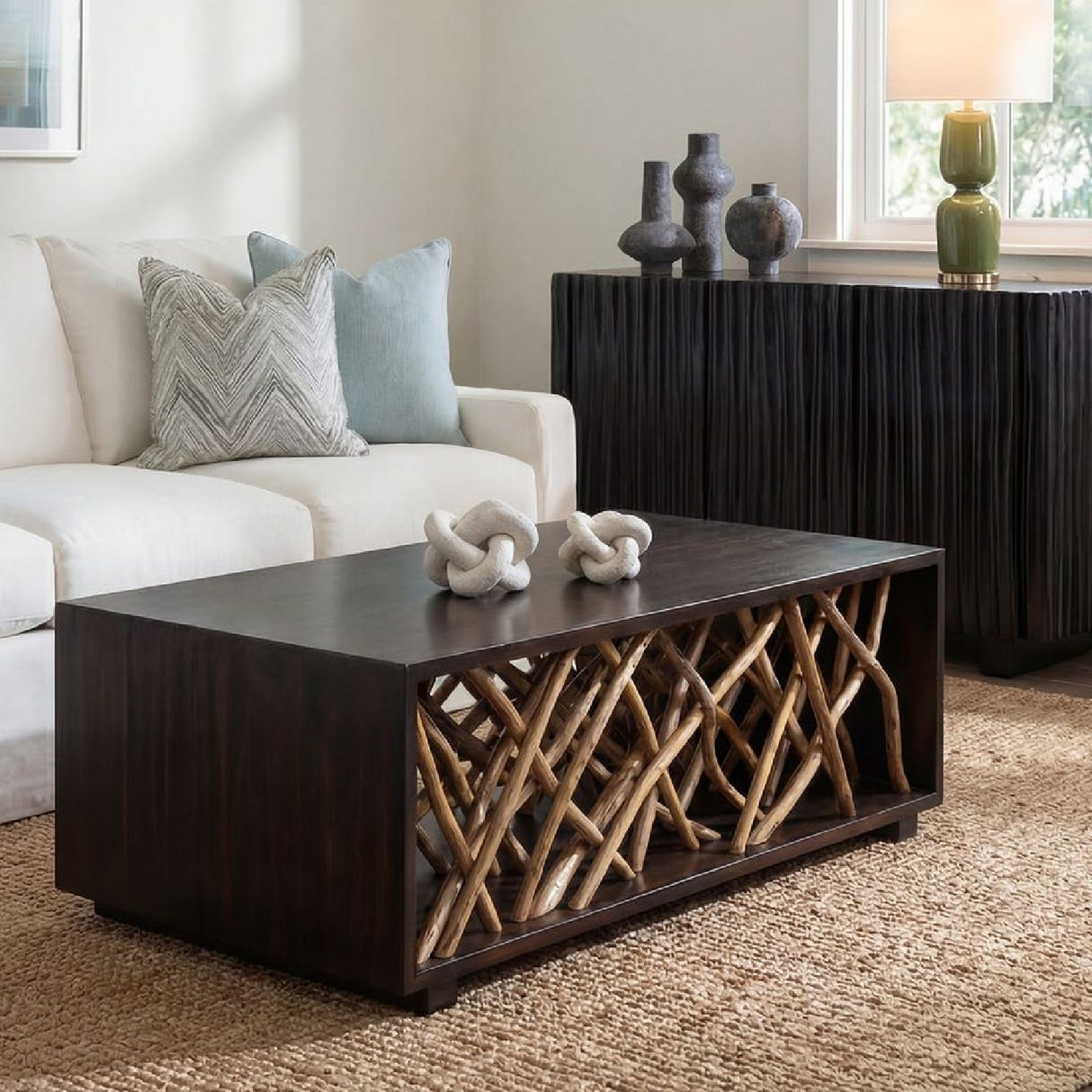   Modern European furniture - Teak Branches Coffee Table - www.oroa.com | Oroa.com