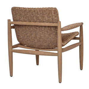   Modern European furniture - Wicker Scooped Outdoor Lounge Chair  - www.oroa.com | Oroa.com