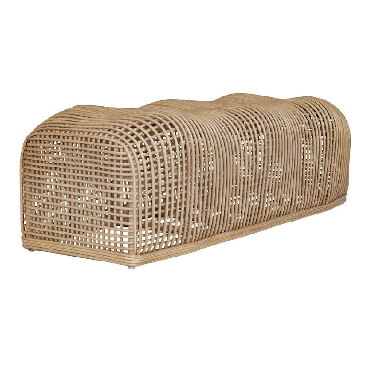   Modern European furniture - Natural Rattan Bench - www.oroa.com | Oroa.com