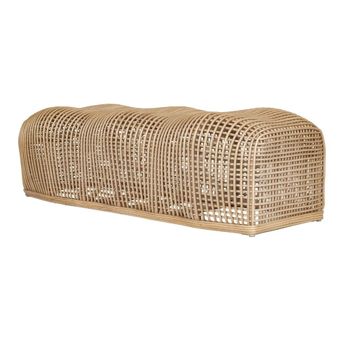   Modern European furniture - Natural Rattan Bench - www.oroa.com | Oroa.com