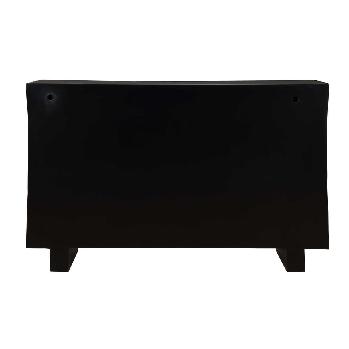   Modern European furniture - Black Carved Wooden 3-Door Cabinet - www.oroa.com | Oroa.com