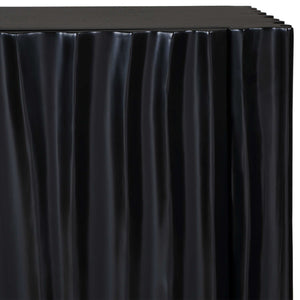   Modern European furniture - Black Carved Wooden 3-Door Cabinet - www.oroa.com | Oroa.com