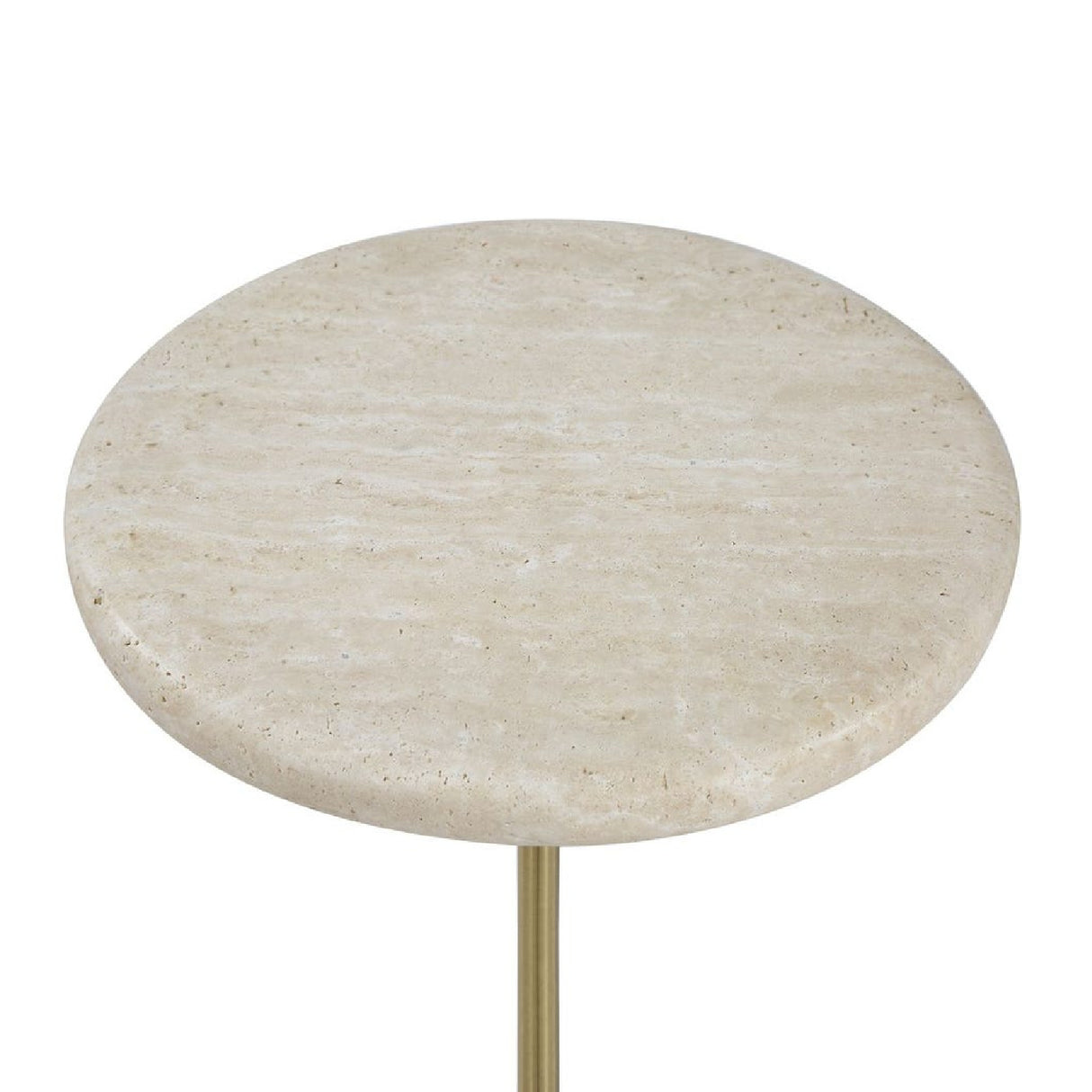   Modern European furniture - Natural Travertine Side Table - www.oroa.com | Oroa.com