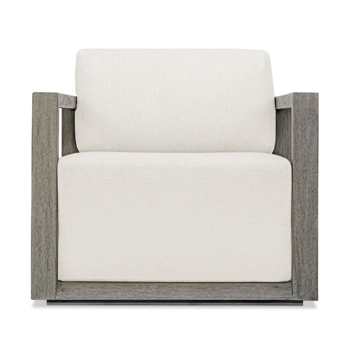   White Cushioned Outdoor Lounge Chair | Oroa.com