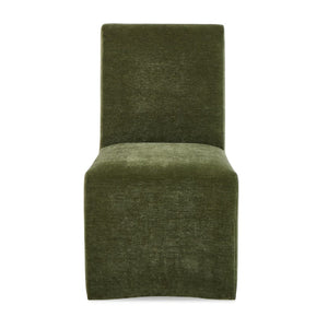   Modern European furniture - Green Velvet Dining Chair - www.oroa.com | Oroa.com