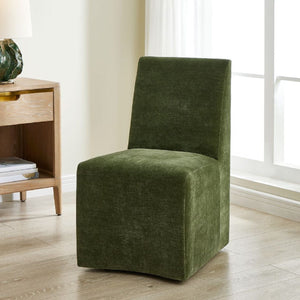   Modern European furniture - Green Velvet Dining Chair - www.oroa.com | Oroa.com