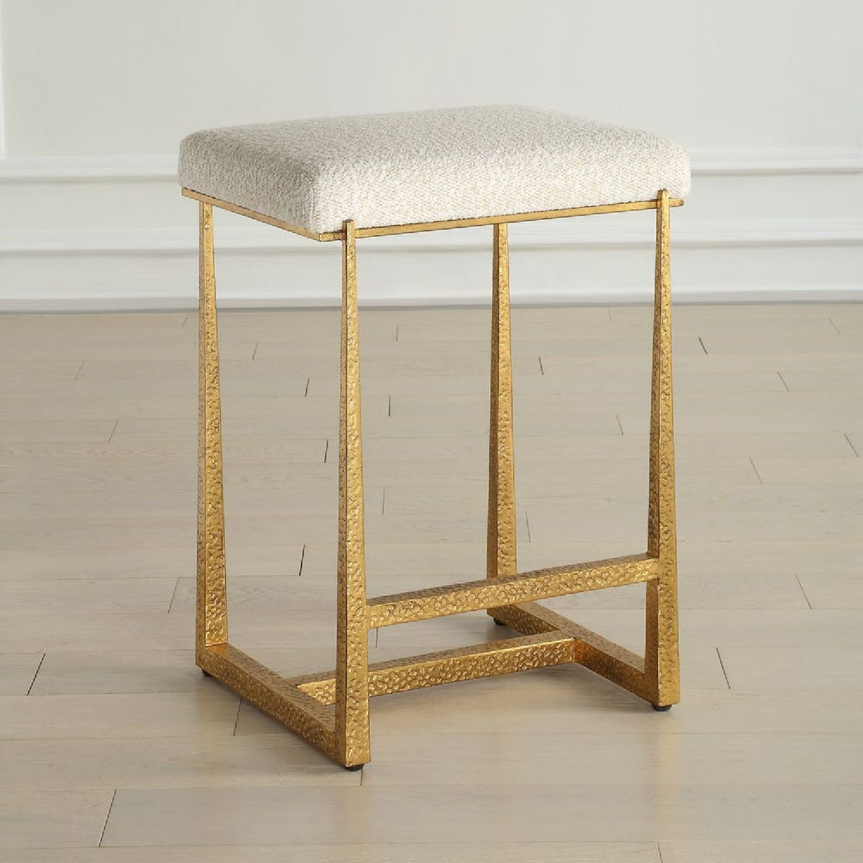   Green Fabric Counter Stool | Oroa.com
