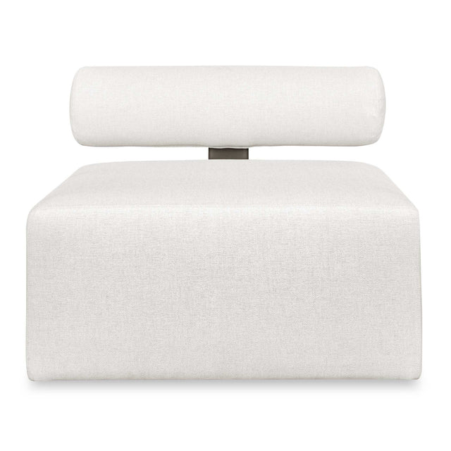 Modern European furniture - White Fabric Outdoor Sofa - www.oroa.com