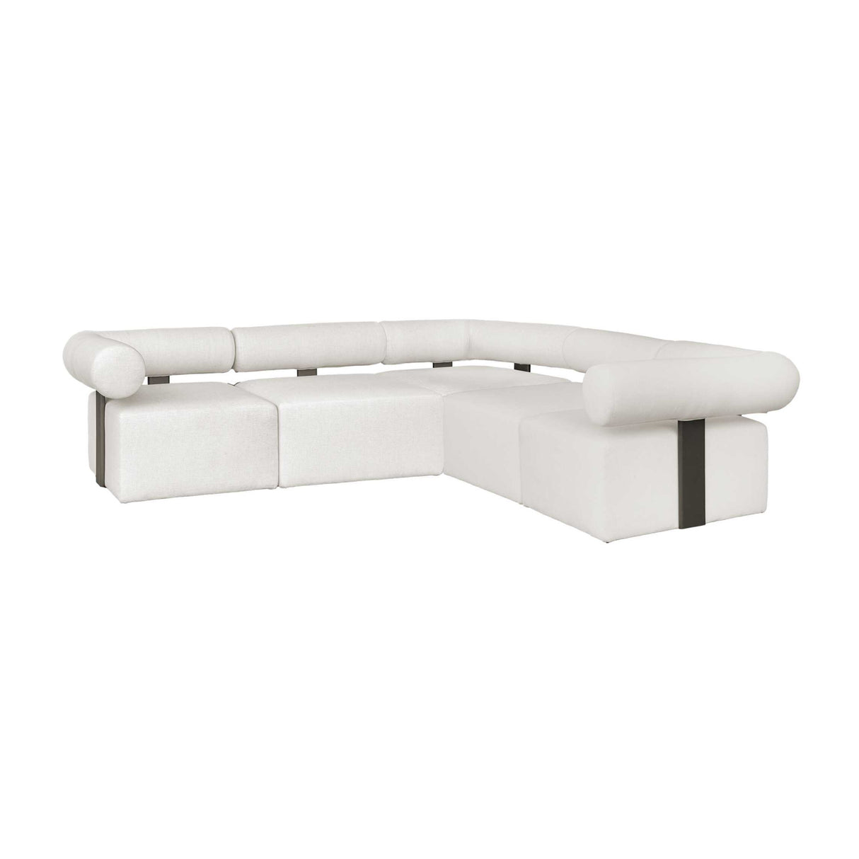  Modern European furniture - White Fabric Outdoor Sofa - www.oroa.com | Oroa.com