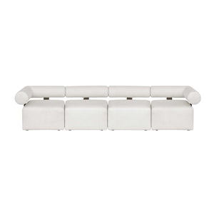   Modern European furniture - White Fabric Outdoor Sofa - www.oroa.com | Oroa.com