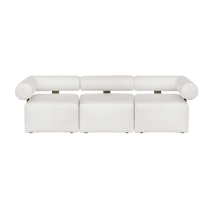   Modern European furniture - White Fabric Outdoor Sofa - www.oroa.com | Oroa.com